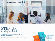 Tablet Screenshot of flaxassociates.com